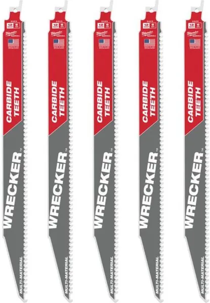 Milwaukee Pistosahanterä TCT WRE 300/6T 5P