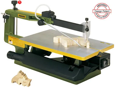 Proxxon Kuviosaha DS 460 2-vaihteinen suojalla