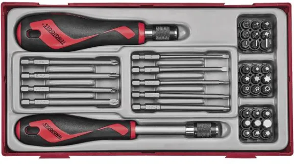Teng Tools -bittiruuvimeisselisarja TTMDQ38, 38 osaa