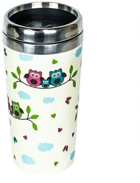 Bambu Termosmuki Pöllöt (500 ml)