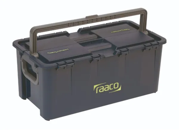Raaco Compact 37, tarjottimella ja 7 sisäosalla